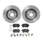 Brembo OE Rear Brake Kit with Low Metallic Pads Audi (330mm)