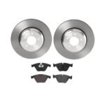 Brembo OE Front Brake Kit with Low Metallic Pads BMW (348mm)
