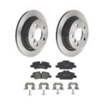 Brembo OE Rear Brake Kit with Low Metallic Pads MINI (259mm)