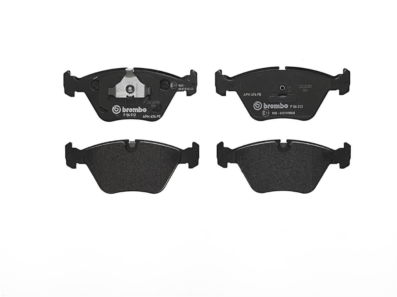 bbo-p06012_xl_dfd118ab-1cee-4f8e-ae34-4c9c6ee37ea4.jpg Brembo OE LowMet Brake Pads (Rear) - Mercedes - Image 1