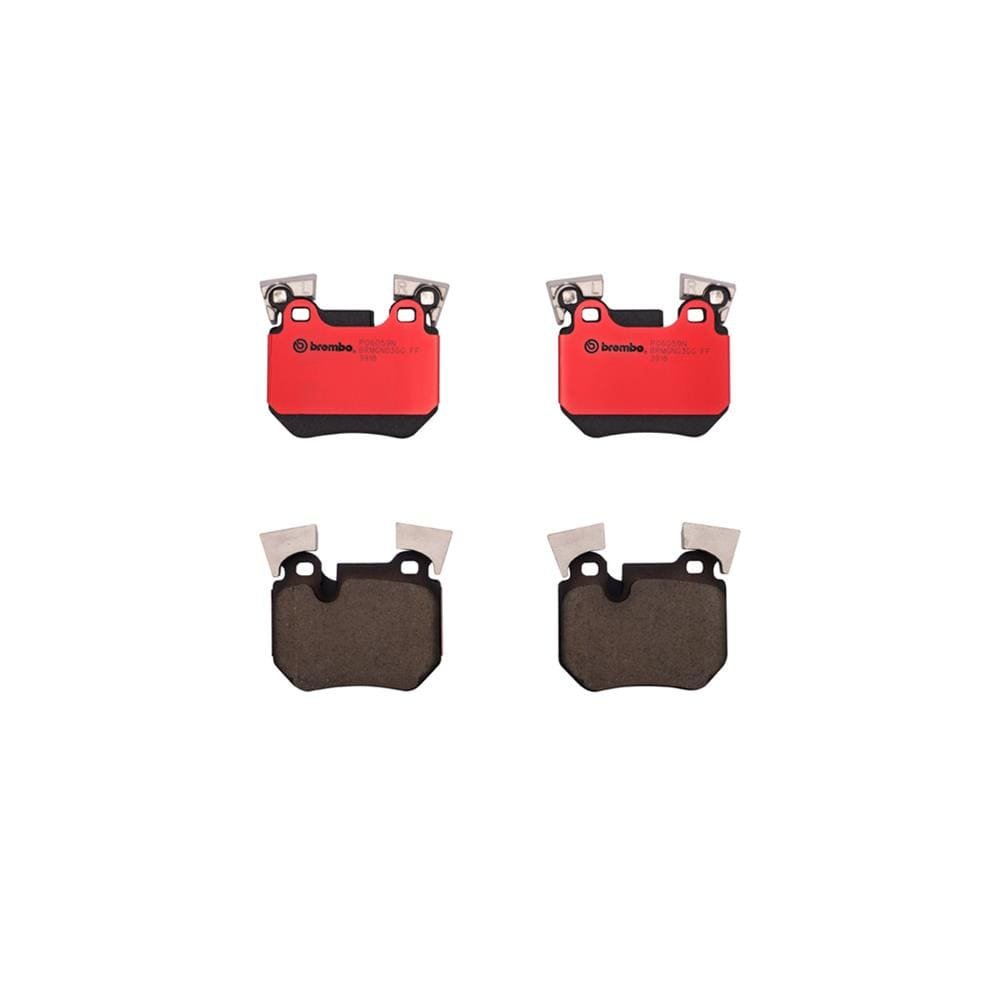 bbo-p06059n_vd_xl.jpg Brembo OE Prem NAO Ceramic Equivalent Pads (Rear) - BMW - Image 1