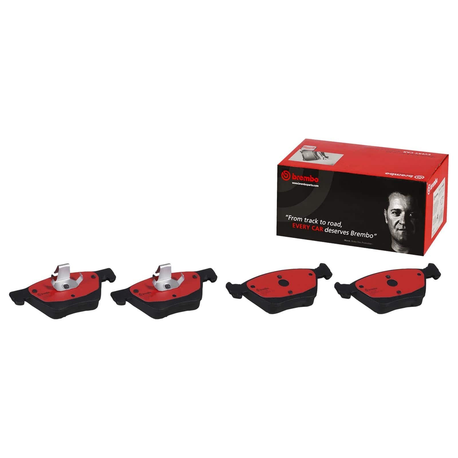 bbo-p50026n_xl.jpg Brembo OE NAO Brake Pads (Front) - Mercedes - Image 1