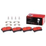 Brembo OE NAO Brake Pads (Rear) - Porsche