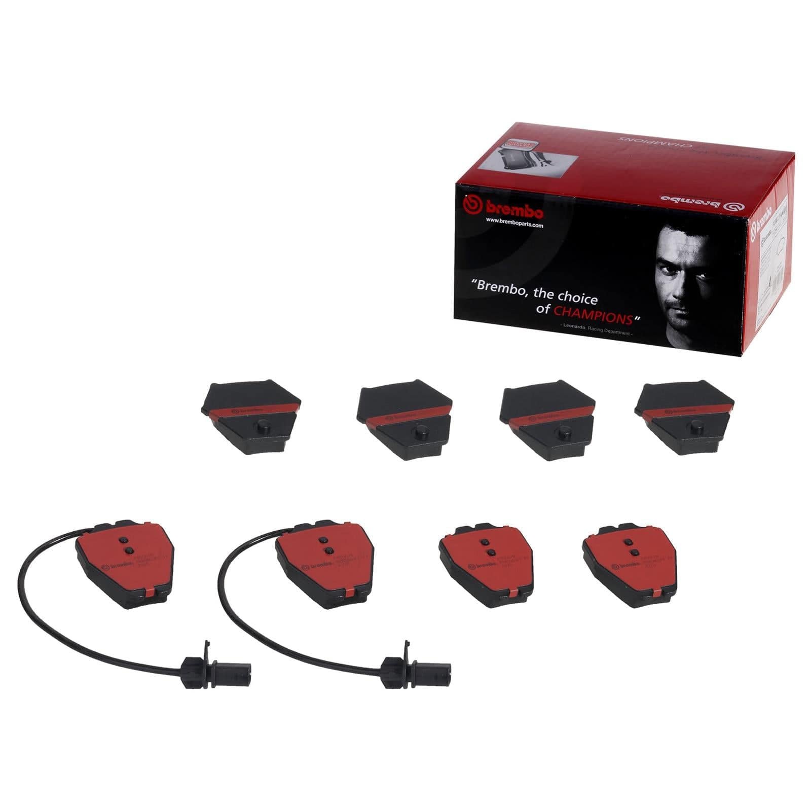 bbo-p85067n_xl.jpg Brembo OE Prem NAO Ceramic Pads (Front) - Audi - Image 1
