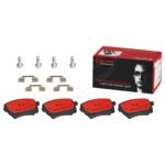 Brembo OE Prem NAO Ceramic Pads (Rear) - Audi