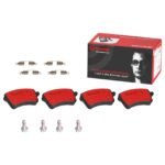 Brembo OE Prem NAO Ceramic Equivalent Pads (Rear) - Audi