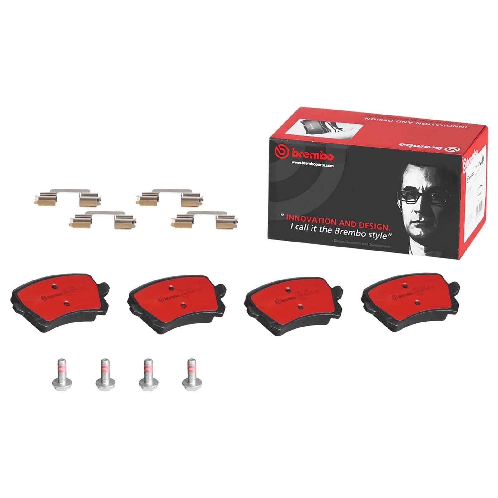 bbo-p85108n_xl.jpg Brembo OE Prem NAO Ceramic Pads (Rear) - VW - Image 1