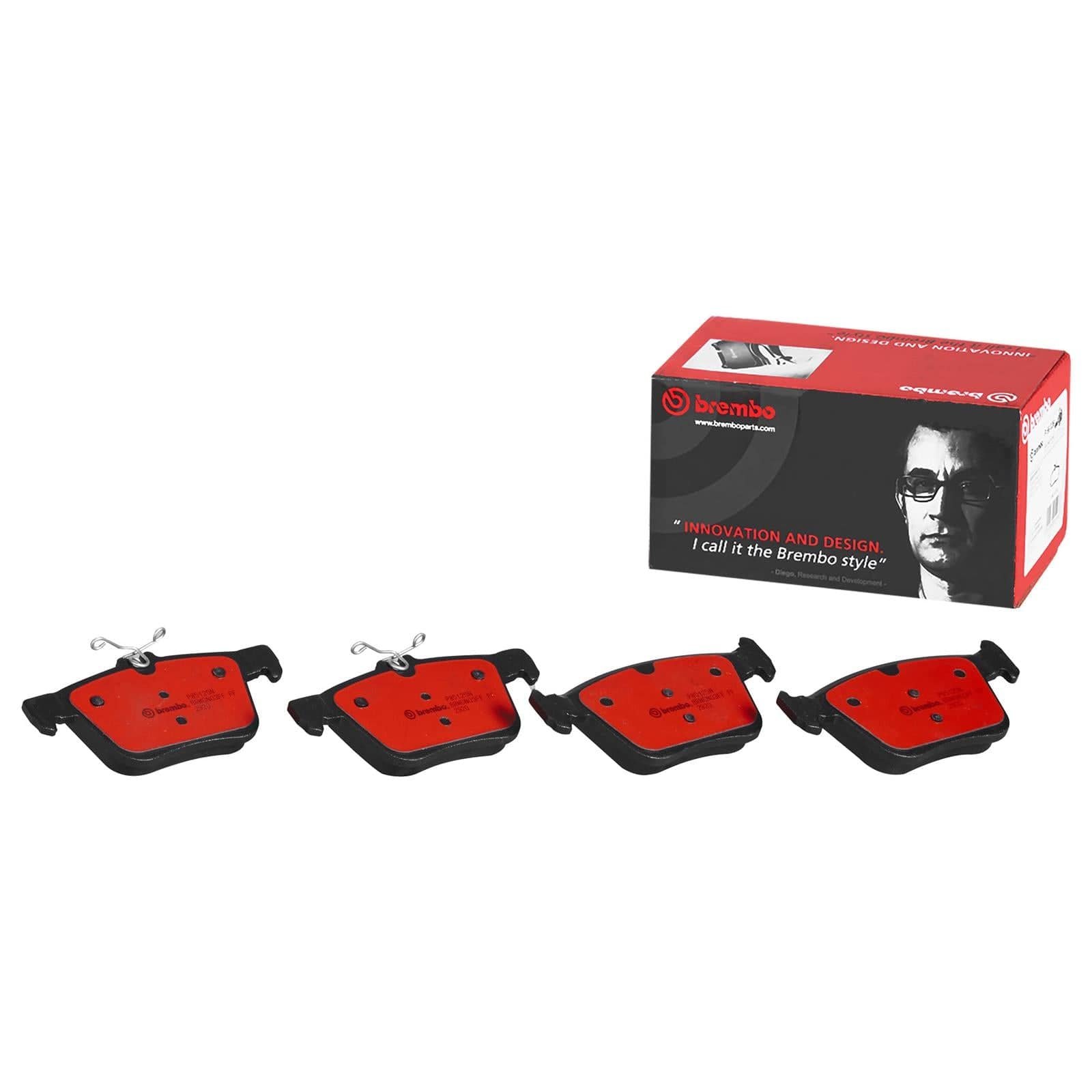 bbo-p85125n_xl.jpg Brembo OE Prem NAO Ceramic Pads (Rear) - Audi - Image 1