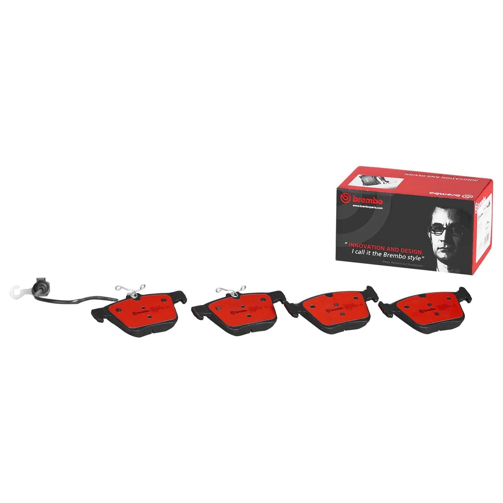 bbo-p85162_xl.jpg Brembo OE NAO Brake Pads (Rear) - Audi - Image 1