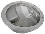aFe Power Rear Differential Cover Raw w/Machined Fins Street Ser. 16-17 Nissan Titan XD (AAM 9.5-14) - Image 3