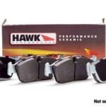 Front | Hawk Ceramic Compound Performance Brake Pads | Mk4 Golf R32