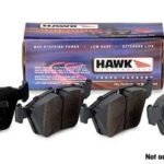 Front | Hawk HPS Performance Brake Pads | Mk3 2.0L | TDi