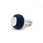 BFI GS2 Heavy Weight Shift Knob - BMW Manual - Royal Blue Alcantara / Machined Finish