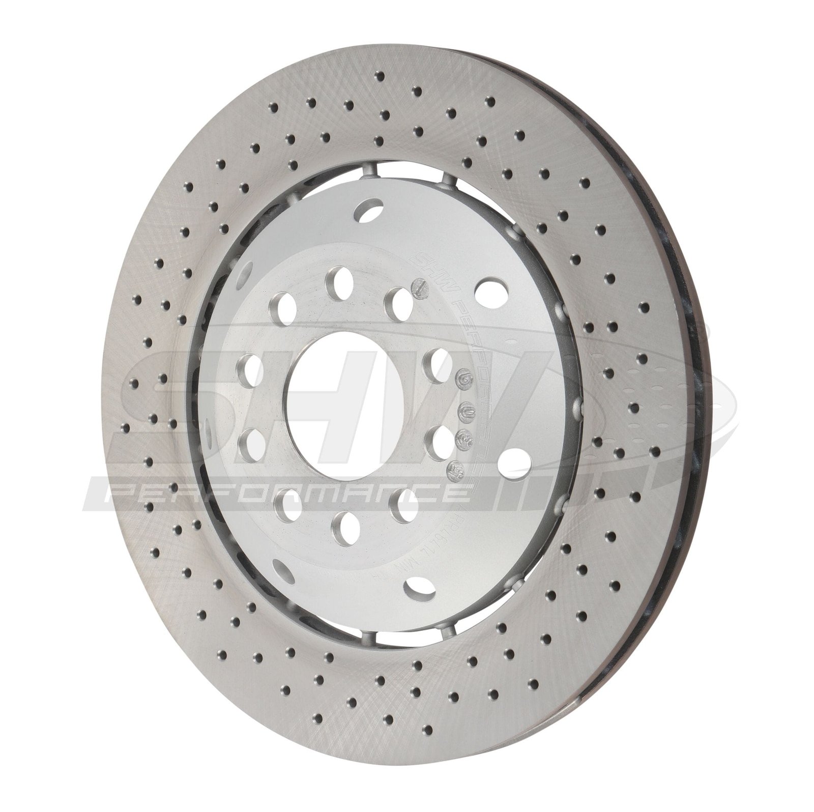 p_0837616a-3873-46e3-a9c4-0dc539a8b36f.jpg SHW Performance 2003 Audi RS6 4.2L Right Rear Cross-Drilled Lightweight Brake Rotor (335x22mm) - Image 1