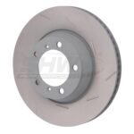 SHW Performance 11-16 Porsche Panamera 4 3.6L w/o Ceramics Right Rear Slotted Monobloc Brake Rotor (330x28mm)