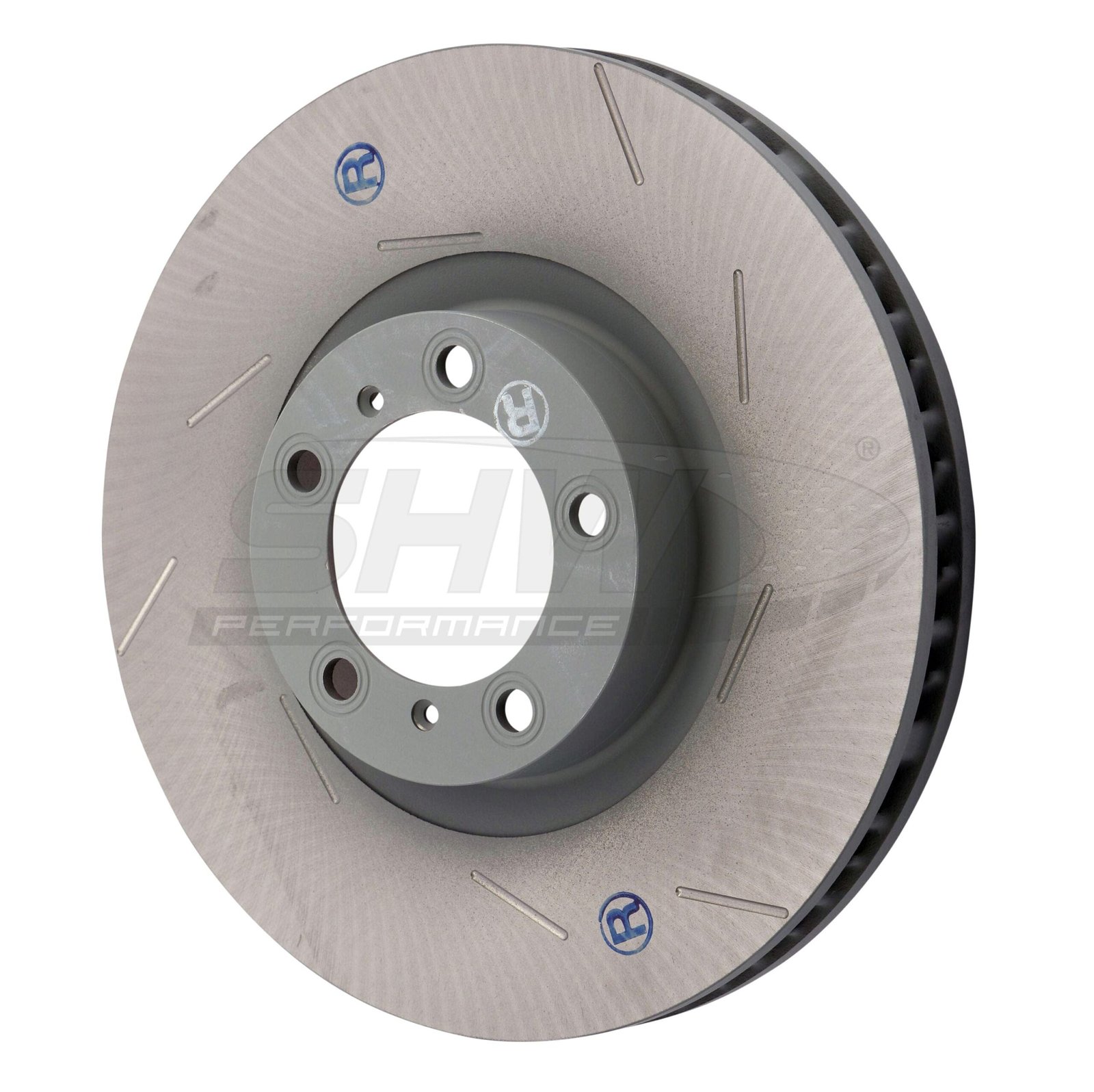 p_21489bc4-f059-4ff1-bd09-6eaa3a6cc856.jpg SHW Performance 11-16 Porsche Panamera 4 3.6L w/o Ceramics Right Front Slotted Monobloc Brake Rotor (360x36mm) - Image 1