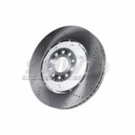 SHW Performance 2003 Audi RS6 4.2L Right Front Cross-Drilled Lightweight Brake Rotor (365x34mm)