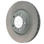 SHW Performance 17-20 Porsche Panamera 4 w/Black Caliper w/o Ceramics Left Frt Smooth Monobloc Brake Rotor (350x34mm)