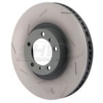 SHW Performance 17-20 Porsche Panamera 4S 2.9L w/18in Wheel Left Front Slotted Monobloc Brake Rotor (360x36mm)