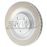 SHW Performance 15-18 Porsche Macan Turbo 3.6L w/o Ceramic Brakes Rear Smooth Monobloc Brake Rotor (356x28mm)