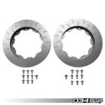 034Motorsport Replacement Front Rotor Ring Set, 390MM Stage 2 Brake Rotor Upgrade Kit - Audi R8 Mk1
