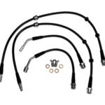 034Motorsport Stainless Steel Braided Brake Line Kit - Audi 8Y RS3