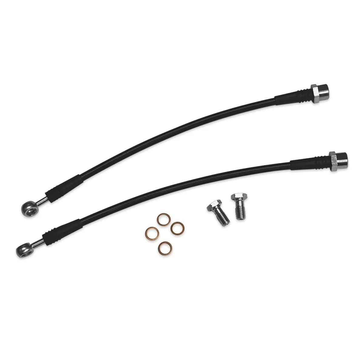 stainless-steel-braided-line-rea.jpg 034Motorsport Stainless Steel Braided Line (Rear) Audi / B9 / B9.5 / A4 / S4 / A5 / S5 / RS5 / Q5 / SQ5 - Image 1