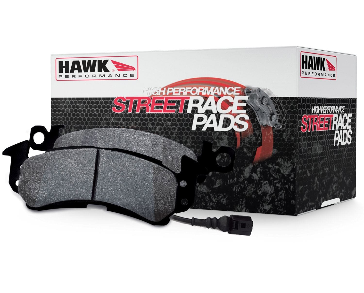 street-race-pads.jpg Hawk 15-17 VW Golf / Audi A3/A3 Quattro HP+ Street Front Brake Pads - Image 1