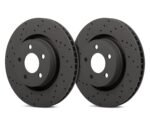 Hawk Talon 1992 BMW 318i E36 Body Code Drilled and Slotted Front Brake Rotor Set