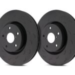 Hawk Talon 1995 Ford F-250 4WD Slotted-Only Front Brake Rotor Set