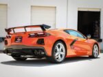 aFe MACH Force-Xp 3in to 2-1/2in 304SS Cat-Back (No NPP) 2020 Chevy Corvette (C8) 6.2L - Carbon Tip - Image 3