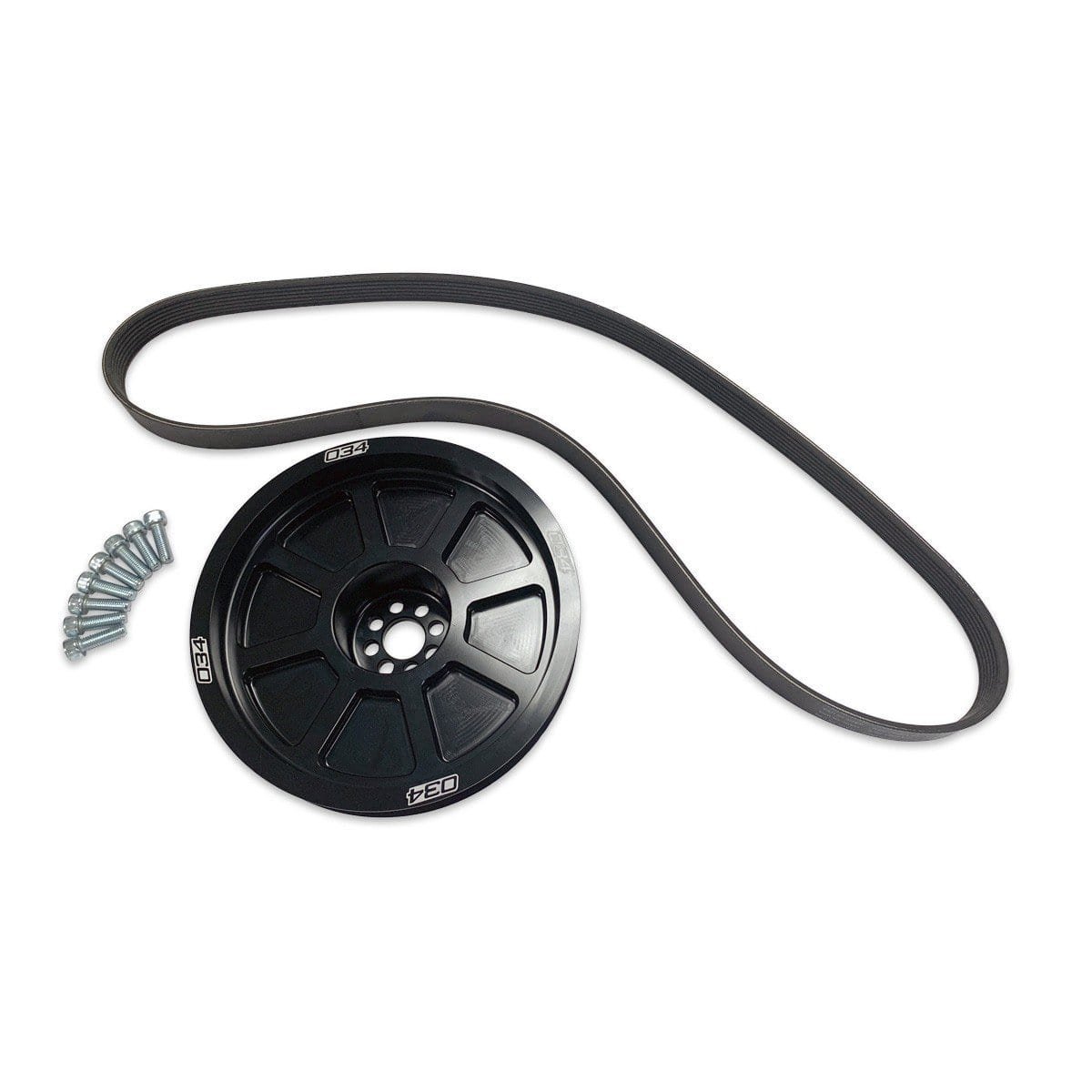 034-145-z042-1.jpg 034Motorsport Crank Pulley Upgrade 3.0 TFSI SuperCharger 190mm / B8 / 8.5 S4 / S5 / Q5 / SQ5 & C7 A6 / A7 - Image 1