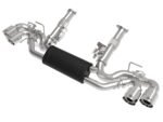 aFe MACH Force-Xp 3in to 2-1/2in 304SS Cat-Back 2020 Chevy Corvette (C8) 6.2L - Polished Tip - Image 3