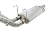 aFe MACHForce XP Exhausts Cat-Back SS-409 EXH CB Dodge Ram 1500 5.7L HEMI 09-13 Glossed Black - Image 2