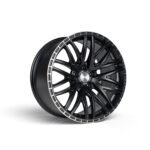 3SDM 0.75 18" 5x112 Matte Black w/ Machined Lip