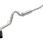aFe Apollo GT Series 4in 409SS Cat-Back 20-21 GM 2500/3500HD V8-6.6L L8T - Black Tip