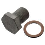 Oil Drain Plug with Sealing Ring - BMW
