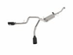 aFe Gemini XV 3in 304 SS Cat-Back Exhaust 2021 Ford F-150 V6 2.7L/3.5L (tt)/V8 5.0L w/ CO Black Tips - Image 9