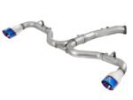aFe Takeda 3-2.5in 304SS Axle-Back Exh Sys w/Blue Flame Tip 2018 Hyundai Elantra GT Sport I4-1.6L(t)