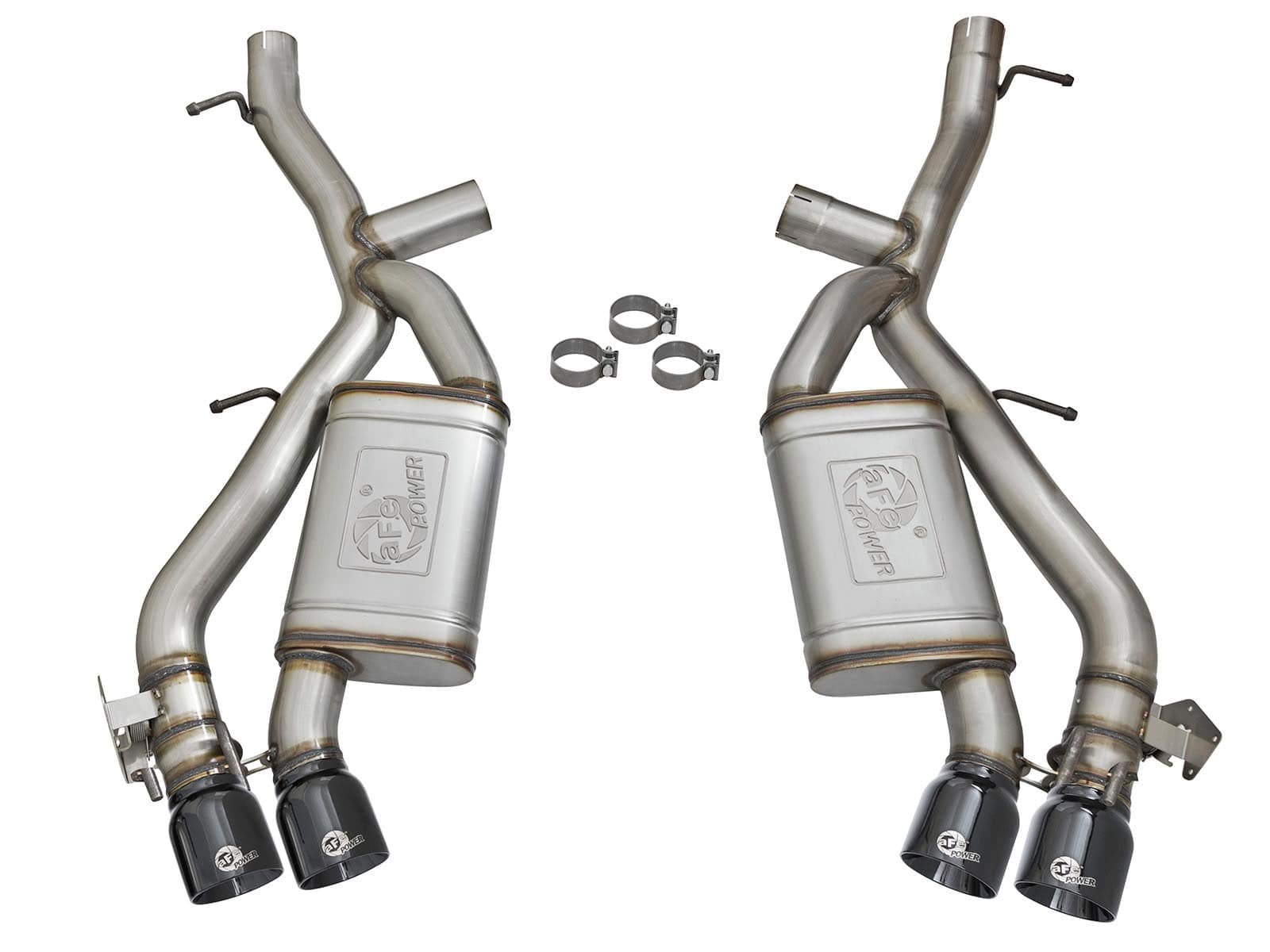 132f4f4fad59027ba296d63c498ed421.jpg aFe MACHForce XP 3in 304 SS Axle-Back Exhaust Dual Exhaust (NPP) w/ Black Tips 16-17 Camaro SS V8 - Image 1