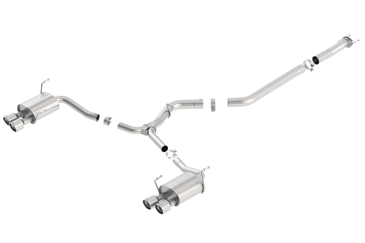 140595.jpg Borla 15-16 Subaru WRX / STI 2.5L S-Type Cat-Back Exhaust Quad Rd RL Tips - Image 1