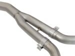 aFe MACHForce XP Exhausts Cat-Back SS-304 EXH w/ Black Tips 15-16 Ford Mustang EcoBoost 2.3L (t) - Image 2