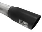 aFe MACHForce XP 5in DPF-Back SS Exhaust Dodge RAM 13-14 6.7L (td) Mega Cab w/ Black Tip - Image 4
