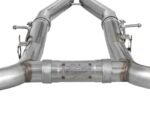 aFe MACH Force-Xp 3in 304 SS Cat-Back Exhaust 15-20 Dodge Charger Hellcat V8-6.2L/6.4L w/o Muffler - Image 5