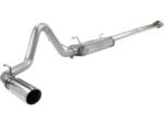 aFe MACHForce XP 2.5in 409SS Cat Back Exhaust w/ 304SS Polished Tip 05-13 Toyota Tacoma V6 4.0L - Image 2