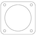 Cometic Subaru FA20D .060in AFM Throttle Body Gasket