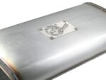 aFe MACHForce XP Exhaust Cat-Back SS-409 04-06 Jeep Wrangler TJ Unl L6 4.0L 2.5in Off-Road No Tip - Image 4