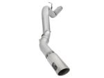 aFe Atlas Exhaust 5in DPF-Back Aluminized Steel w/ Polished Tips 16-17 GM Diesel Truck V8-6.6L (td) - Image 3
