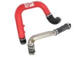 aFe BladeRunner 2.5in Red IC Tube Hot Side w/ Coupling & Clamp Kit 2016 GM Colorado/Canyon 2.8L - Image 8