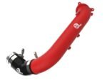 aFe BladeRunner Red 2-3/4in Aluminum Charge Pipe 2021 Toyota Supra GR (A90) I4-2.0L (t) B48 - Image 2